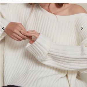 French Connection Crop oversized sweater